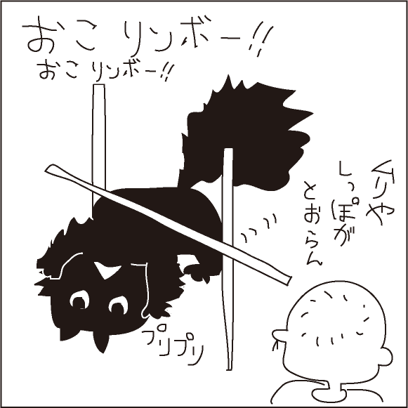 おこ　リンボー！