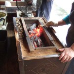 興臨院での月釜