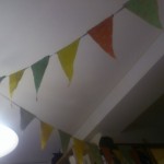 楽しげなフラッグ