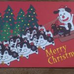 去年のクリスマスカード